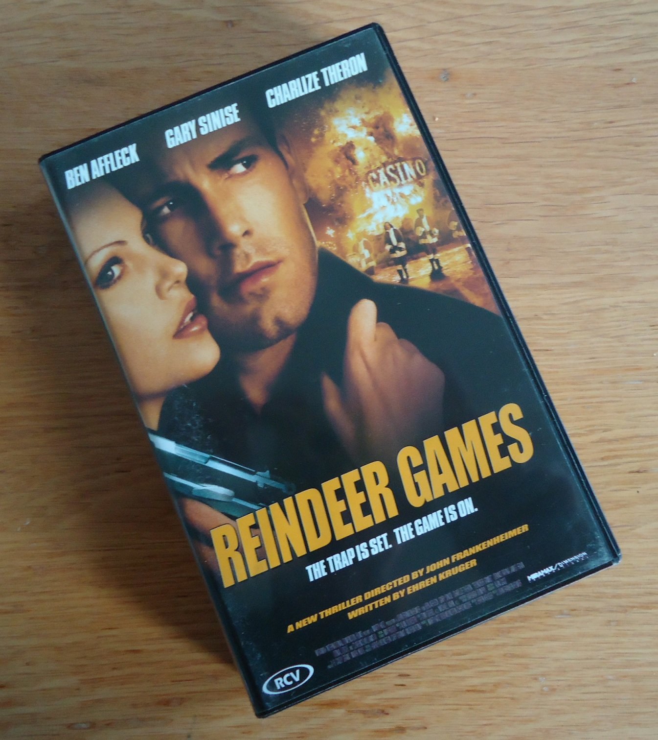De film Reindeer Games met Ben Affleck op nieuwe VHS-video. - Afbeelding 5