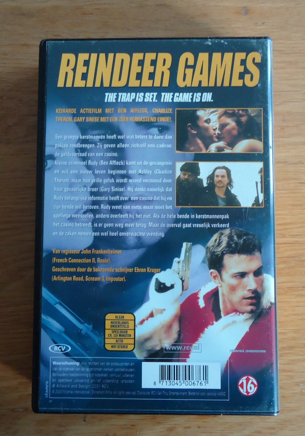 De film Reindeer Games met Ben Affleck op nieuwe VHS-video. - Afbeelding 6