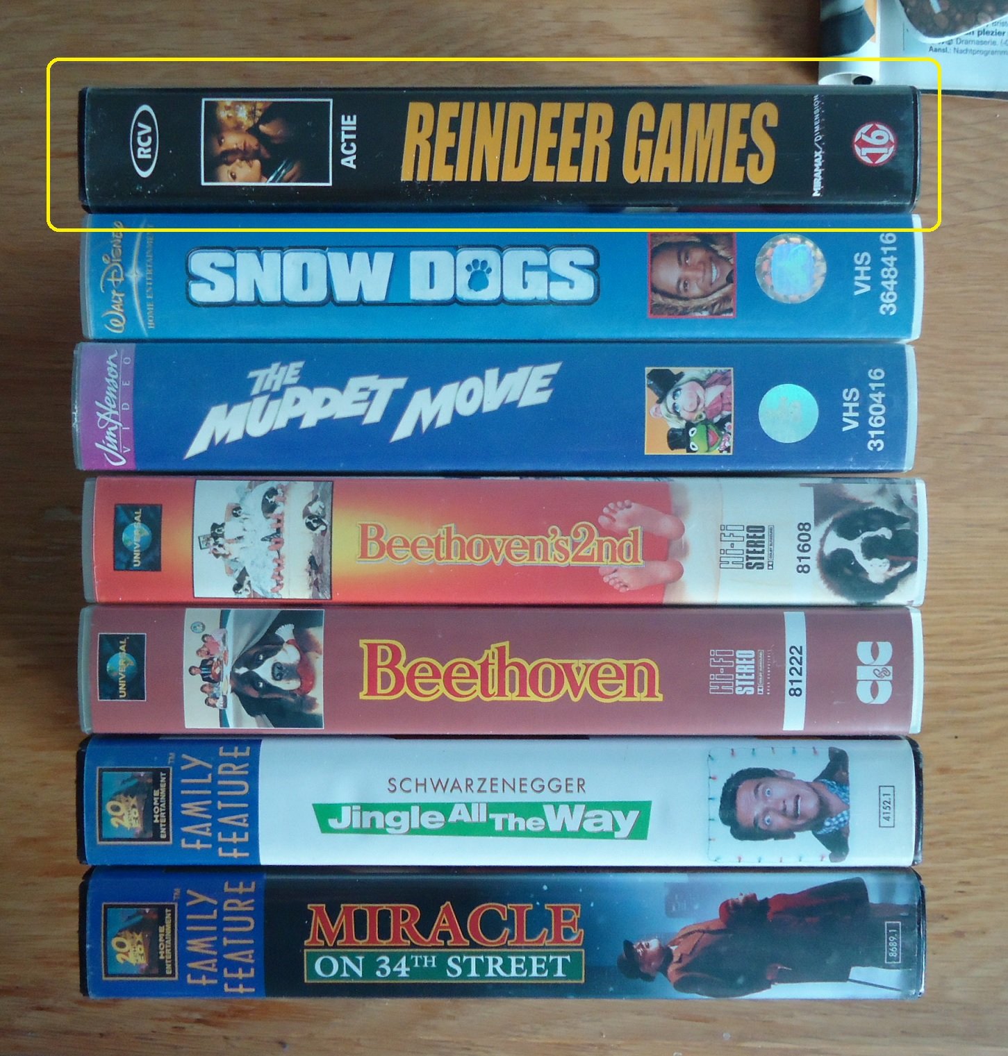 De film Reindeer Games met Ben Affleck op nieuwe VHS-video. - Afbeelding 7