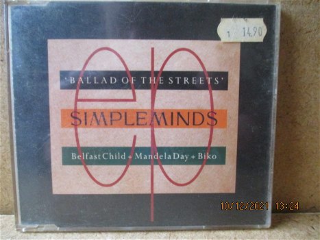 adver211 simple minds cd single - 0