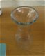 Hoge glazen karaf met een inhoud van 1 liter (hoogte: 26 cm) - 1 - Thumbnail