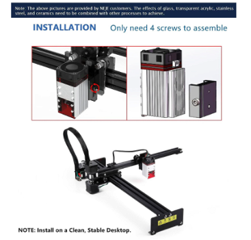 NEJE Master 2S Plus Laser Engraver and Cutter N40630 Module - 2