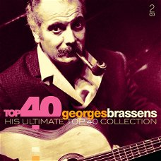 Georges Brassens – Top 40 Georges Brassens His Ultimate Top 40 Collection (2 CD) Nieuw/Gesealed