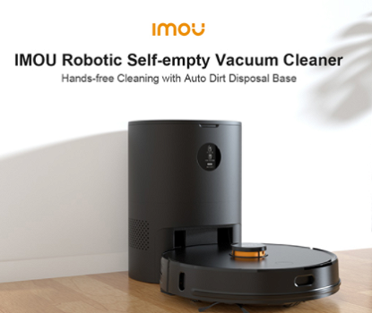 Imou Robot Vacuum Cleaner with Intelligent Dust Collector - 0