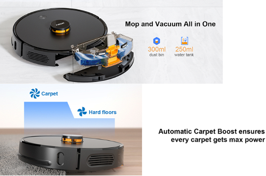 Imou Robot Vacuum Cleaner with Intelligent Dust Collector - 4