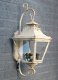 Prachtige vintage wandlamp crème , voor binnen & buiten - 1 - Thumbnail