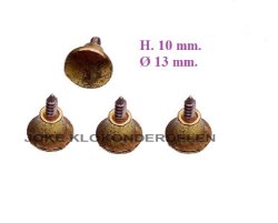 = 4 Klok pootjes =45915