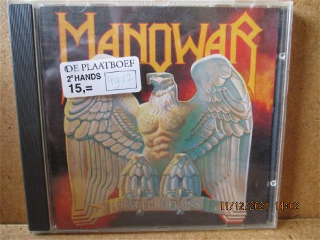 adver302 manowar - battle hymns - 0