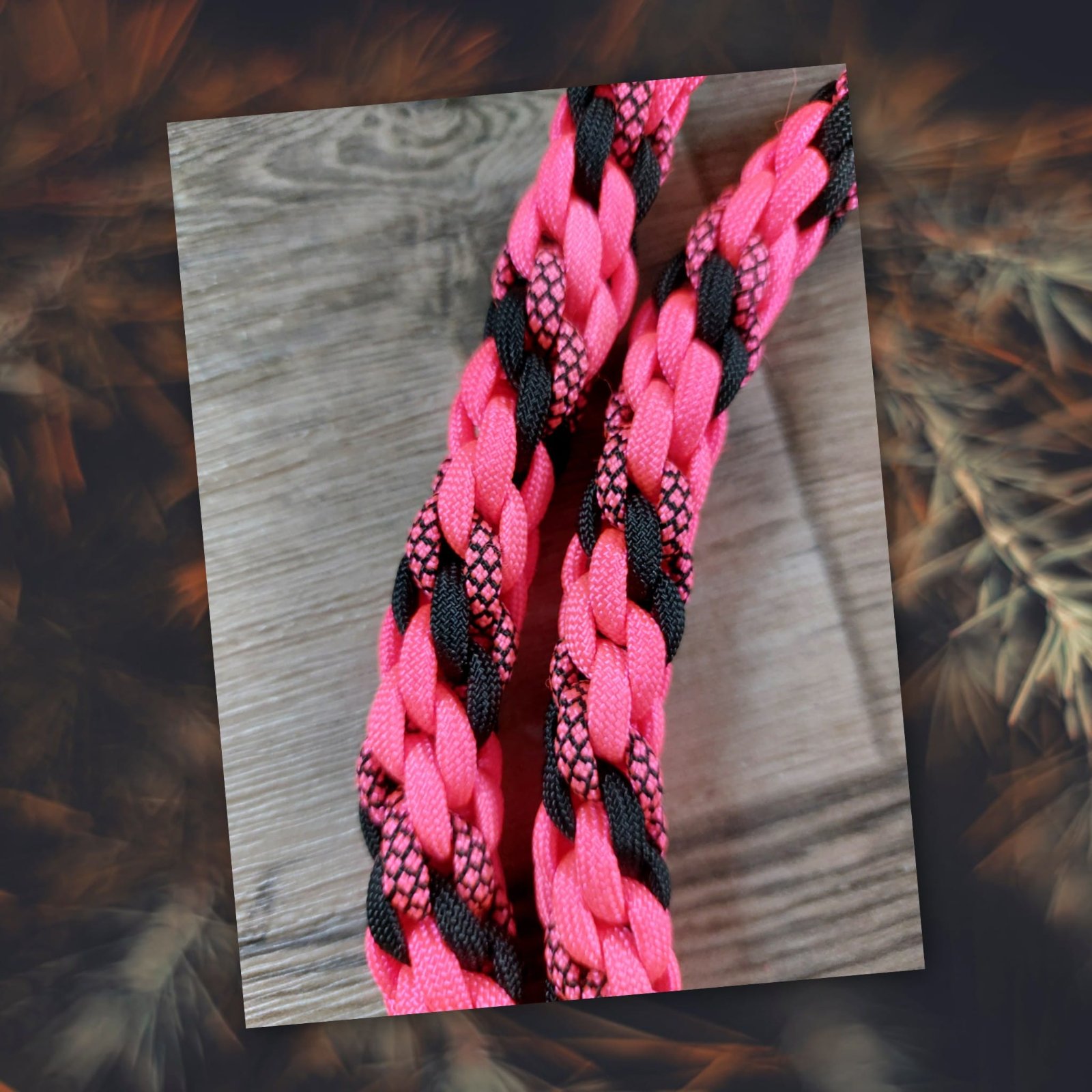 Halster touw van paracord - Afbeelding 2