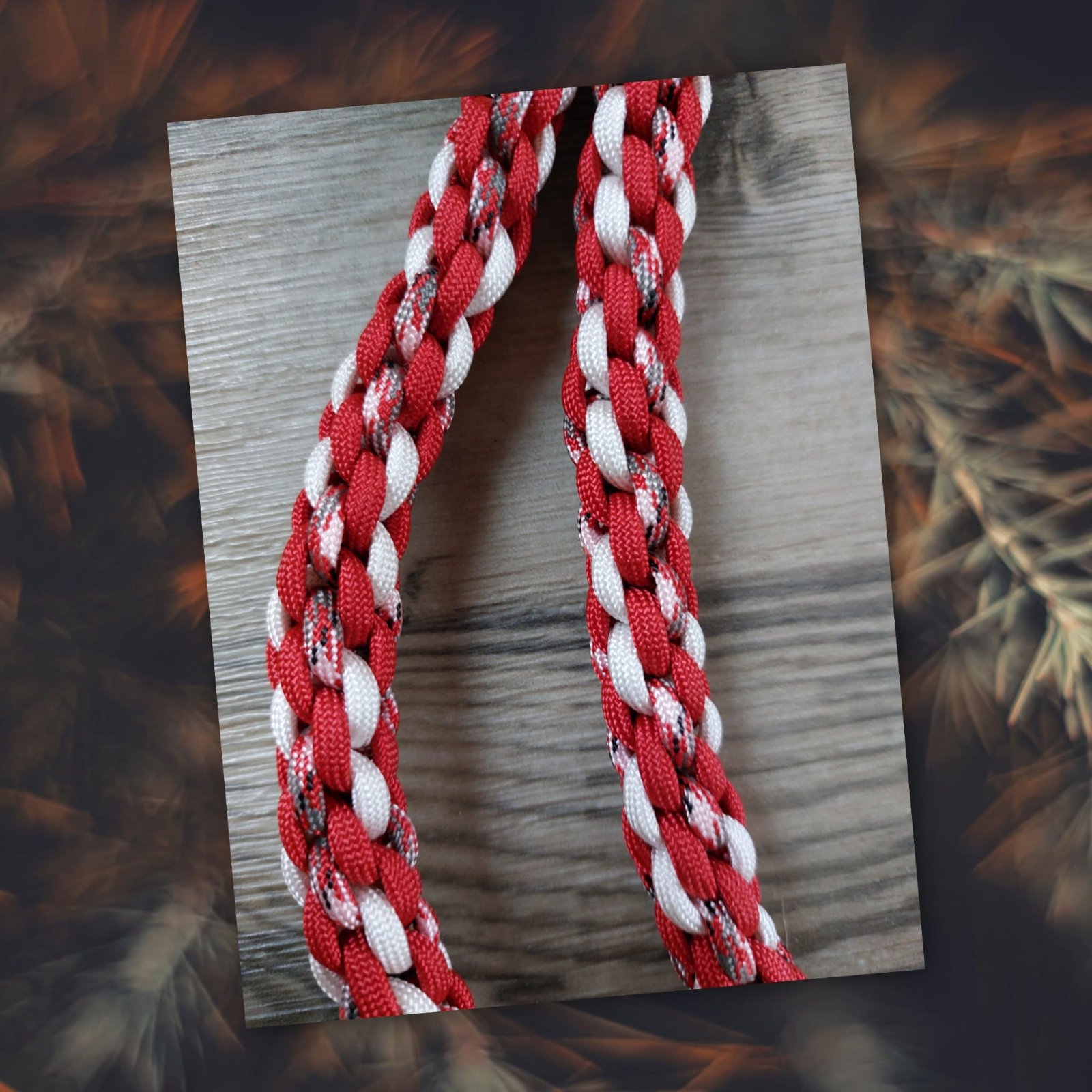 Halster touw van paracord - Afbeelding 2