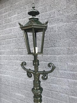 Buitenlamp, lantaarn ,aluminium, 215 -groen tuinverlichting - 2