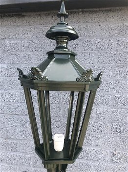 Buitenlamp, lantaarn ,aluminium, 215 -groen tuinverlichting - 4