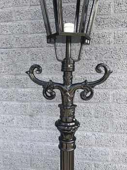 Buitenlamp,gegoten aluminium, 270 cm-zwart , parklamp - 3