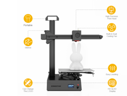 Zonestar Z6FB 3D Printer 0.06mm Printing Accuracy Ultra - 1