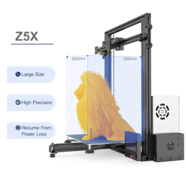 Zonestar Z5X 3D Printer with Optional Dual Extrusion Auto - 1