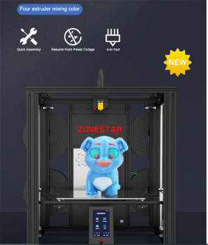 Zonestar Z9V5 PRO 3D Printer Auto Leveling Adjustable 4 - 1