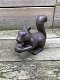 Eekhoorn , beeld, gemaakt van gietijzer, leuk , kado - 3 - Thumbnail