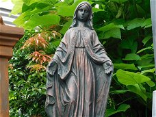 Fraai kerkelijk beeld Maria, polystone , heilige Maria beeld