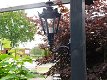 Klassieke tuinlamp, wandlamp, aluminium , zwart,buitenlamp - 6 - Thumbnail