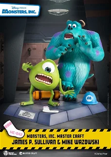 Beast Kingdom Master Craft Monsters Inc. Statue James P. Sullivan & Mike Wazowski