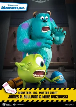 Beast Kingdom Master Craft Monsters Inc. Statue James P. Sullivan & Mike Wazowski - 1