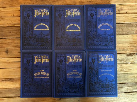 Jules Verne - Blauwe Bandjes - 0