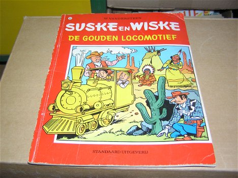 Suske en Wiske 162 - De gouden locomotief - 0