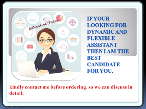 I will Provide Professional Virtual Assistant service for a 1 week - 4