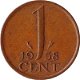 Nederland juliana 1 cent 1973 - 0 - Thumbnail