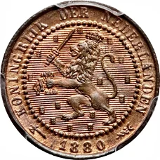 Nederland 1 cent Wilhelmina 1898