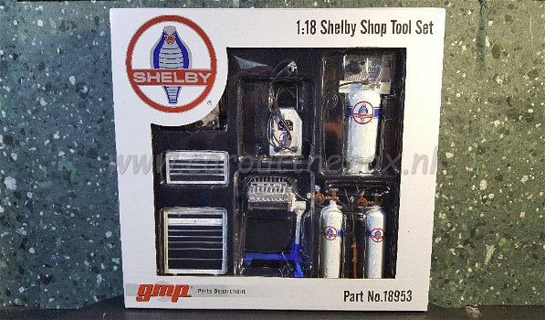 SHELBY garage tool set 1:18 GMP - 0