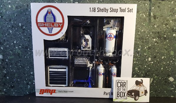SHELBY garage tool set 1:18 GMP - 3