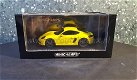 Porsche 718 Cayman GTS geel 1:43 Minichamps - 3 - Thumbnail