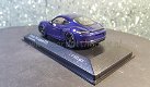 Porsche 718 Cayman GTS blauw 1:43 Minichamps - 2 - Thumbnail