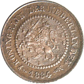 Nederland 0,5 cent Wilhelmina 1894 - 0