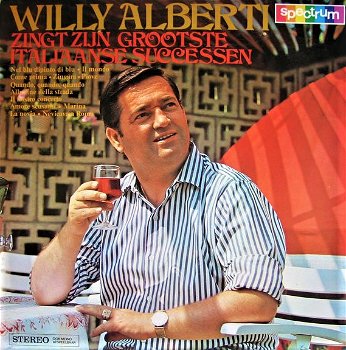 LP - Willy Alberti - Grootste Italiaanse successen - 0