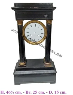 Klokkast kolompendule zonder uurwerk =opknapper=45337