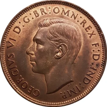 Groot Brittanië 1 penny 1946 - 0
