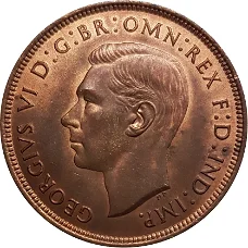 Groot Brittanië 1 penny 1946