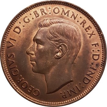 Groot Brittanië 1 penny 1945 - 1