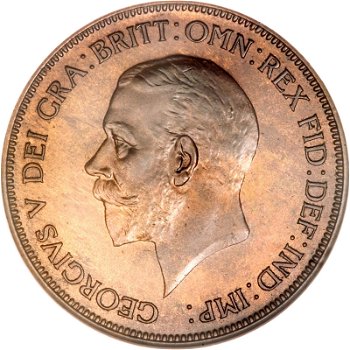 Groot Brittanië 1 penny 1928 - 1