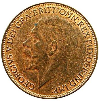 Groot Brittanië 1 penny 1927 - 1