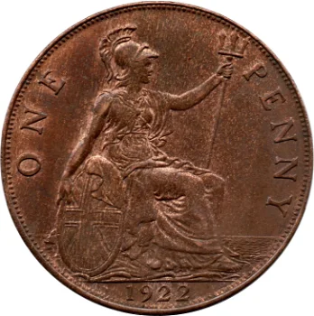 Groot Brittanië 1 penny 1926 - 0