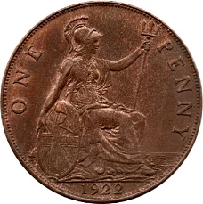 Groot Brittanië 1 penny 1926