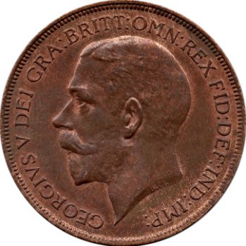 Groot Brittanië 1 penny 1922 - 1