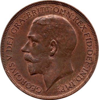 Groot Brittanië 1 penny 1920 - 1