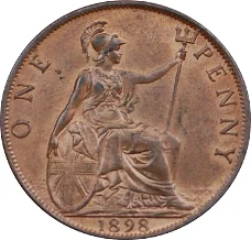 Groot Brittanië 1 penny 1901