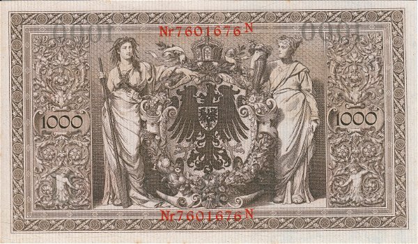 1000 reichsmark 1910 - 1
