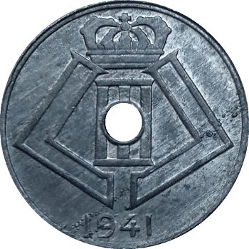 5 centimes 1943 belgique-belgië - 0