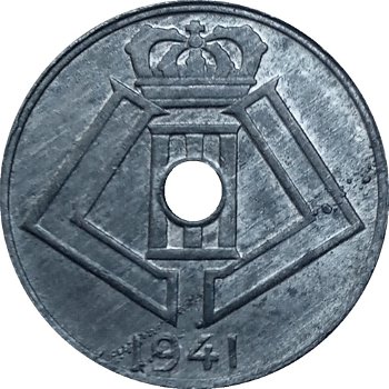 5 centimes 1941 belgique-belgië - 0
